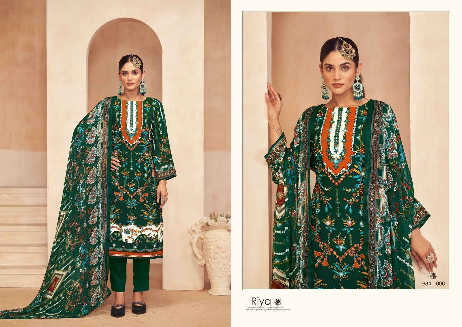 Zulfat Riya Viscouse Rayon Dress Material 6 pcs Catalogue