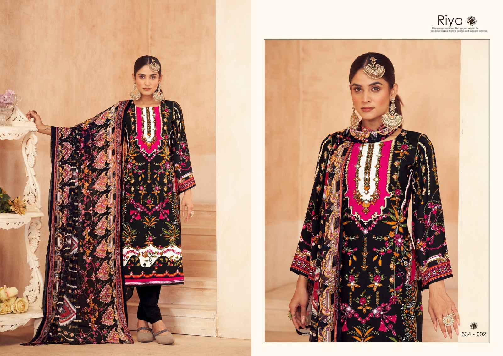 Zulfat Riya Viscouse Rayon Dress Material 6 pcs Catalogue