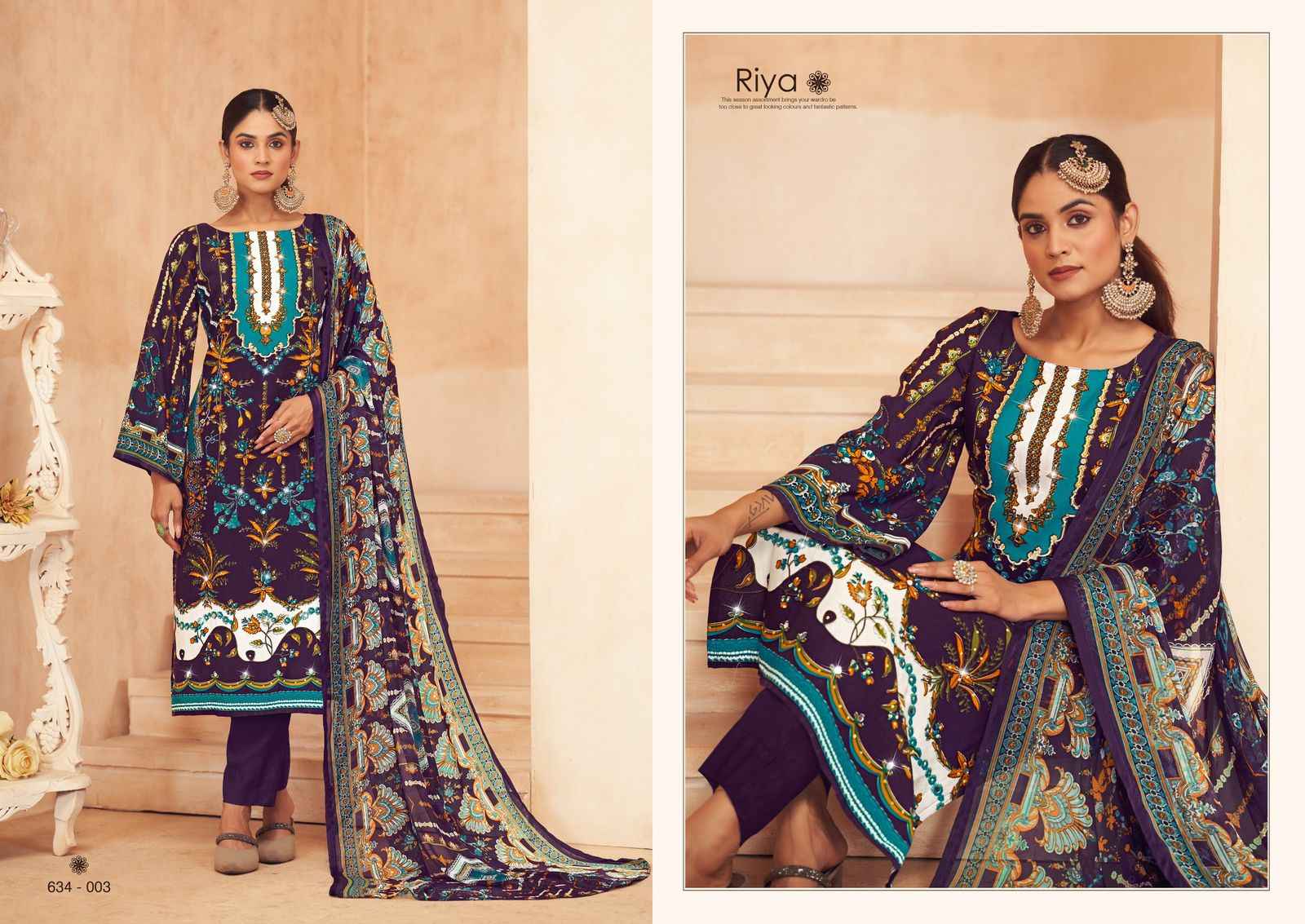 Zulfat Riya Viscouse Rayon Dress Material 6 pcs Catalogue