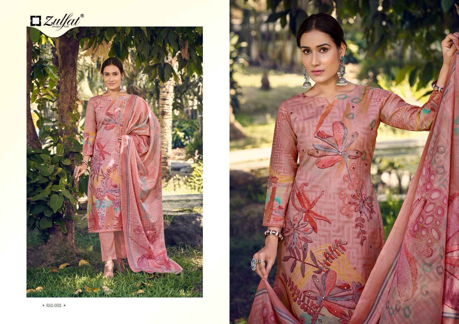Zulfat Summer Breeze Vol-2 Cotton Dress Material (6 pcs Catalogue)