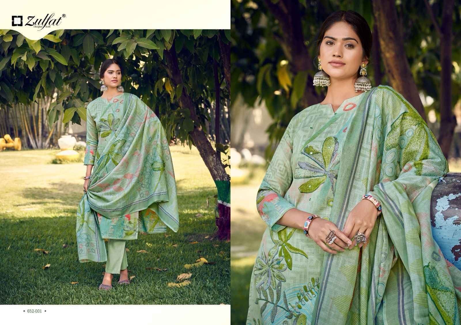 Zulfat Summer Breeze Vol-2 Cotton Dress Material (6 pcs Catalogue)