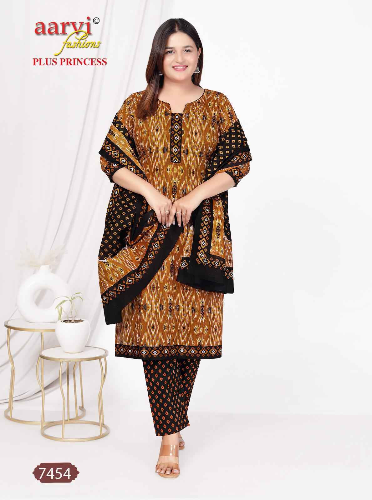 Aarvi Fashion Plus Princess Vol-4 Readymade Cotton Dress (12 pcs Catalogue)