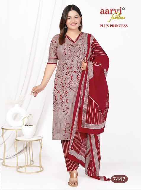 Aarvi Fashion Plus Princess Vol-4 Readymade Cotton Dress (12 pcs Catalogue)