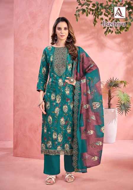Alok Bashira Cambric Cotton Dress Material 6 pcs Catalogue