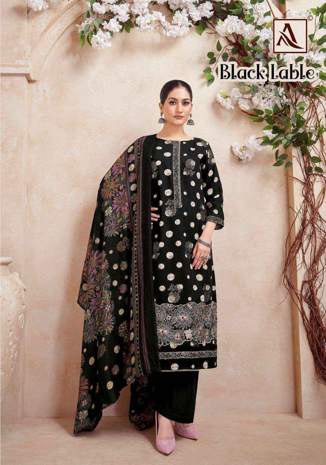 Alok Black Lable Rayon Dress Material (6 pcs Catalogue)