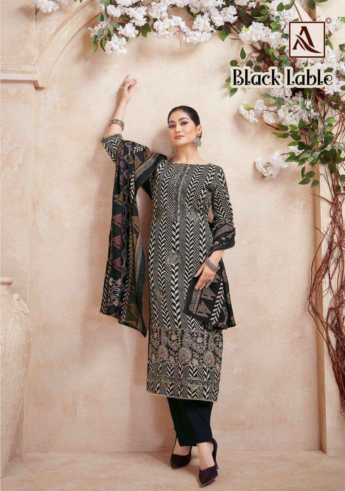Alok Black Lable Rayon Dress Material (6 pcs Catalogue)