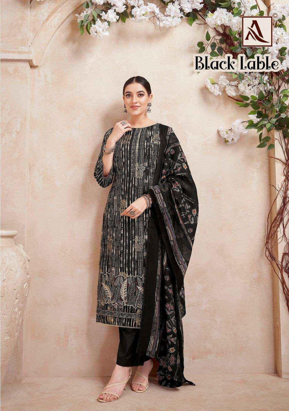 Alok Black Lable Rayon Dress Material (6 pcs Catalogue)