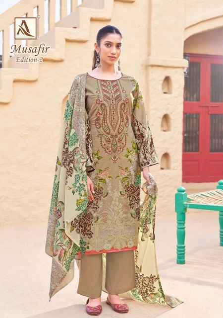 Alok Musafir Edition-2 Cotton Dress Material (8 pcs Catalogue)