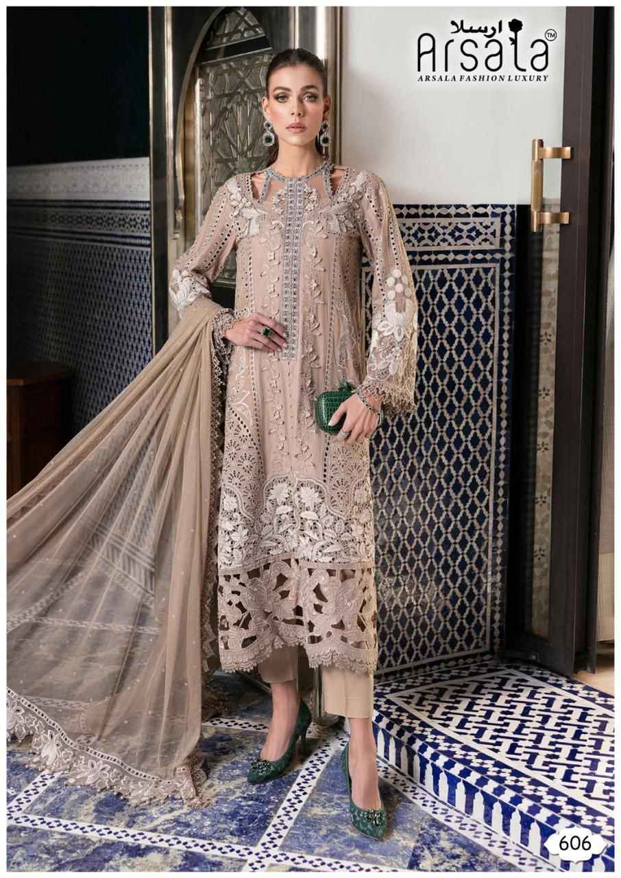 Arsala Fashion Amira Vol 6 Lawn Cotton Dress Material 6 pcs Catalogue