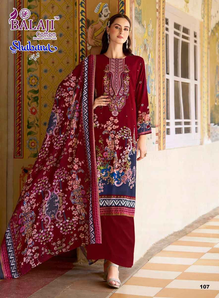 Balaji Shabana Cotton Dress Material (8 pcs Catalogue)