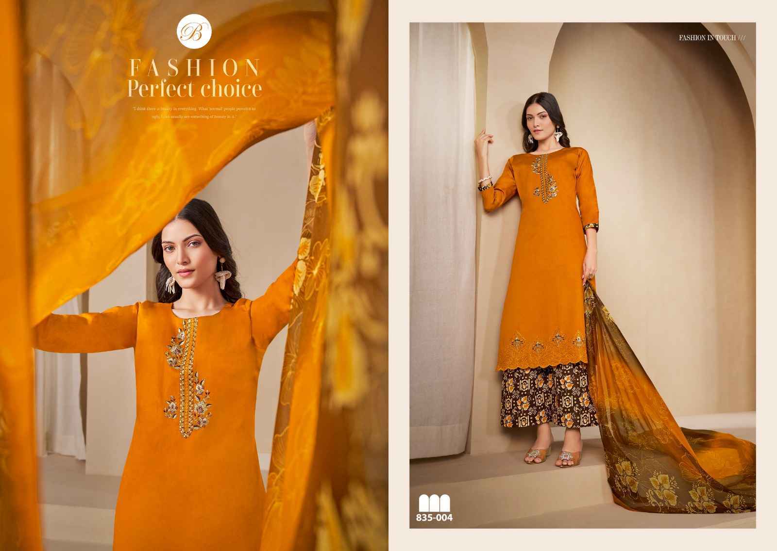 Belliza Gulkayra Jam Dress Material 8 pcs Catalogue