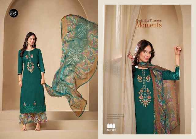 Belliza Gulkayra Jam Dress Material 8 pcs Catalogue