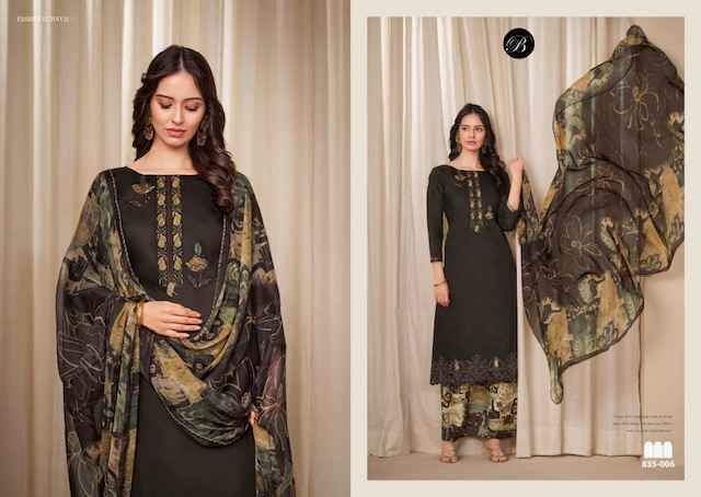 Belliza Gulkayra Jam Dress Material 8 pcs Catalogue