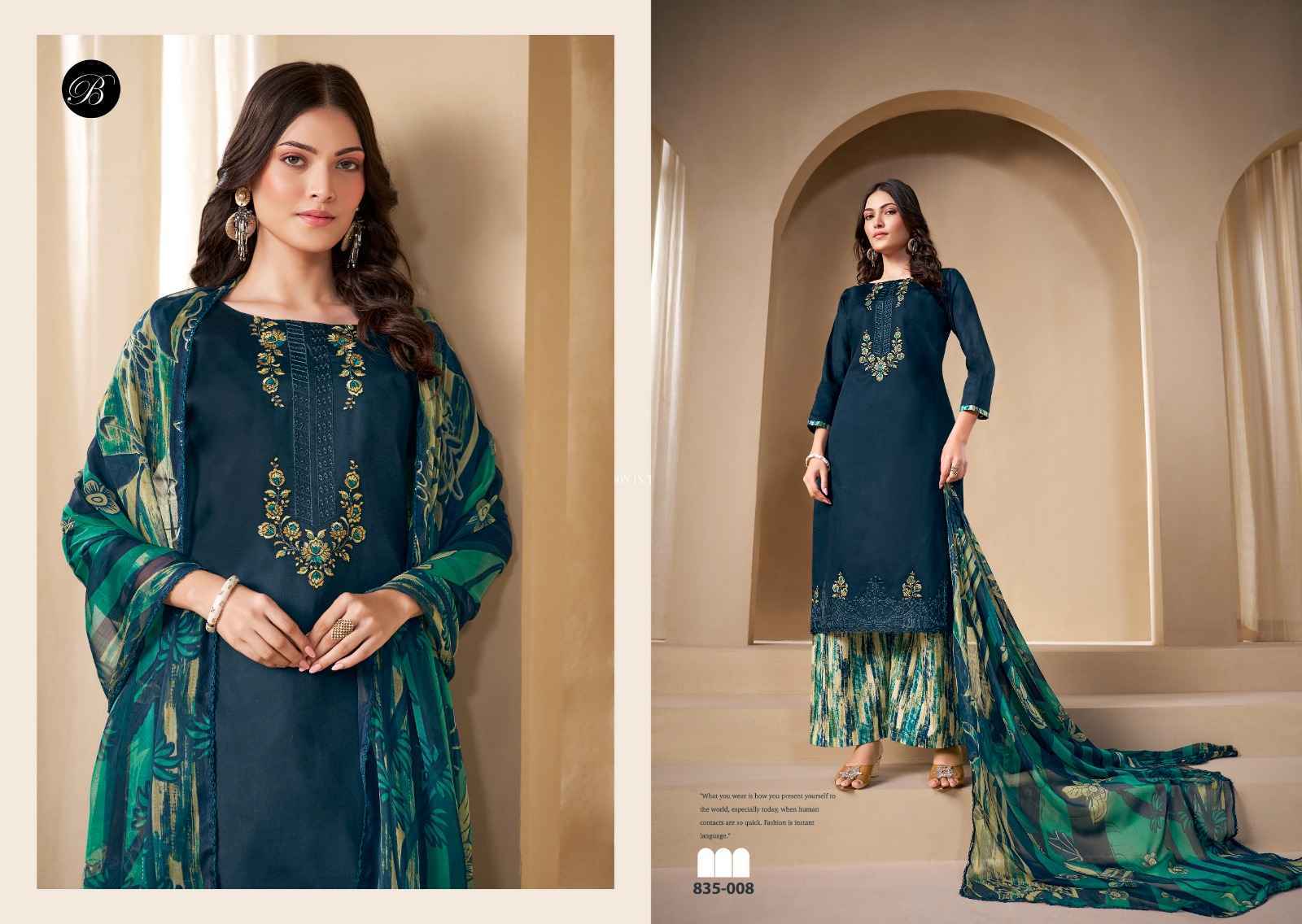 Belliza Gulkayra Jam Dress Material 8 pcs Catalogue