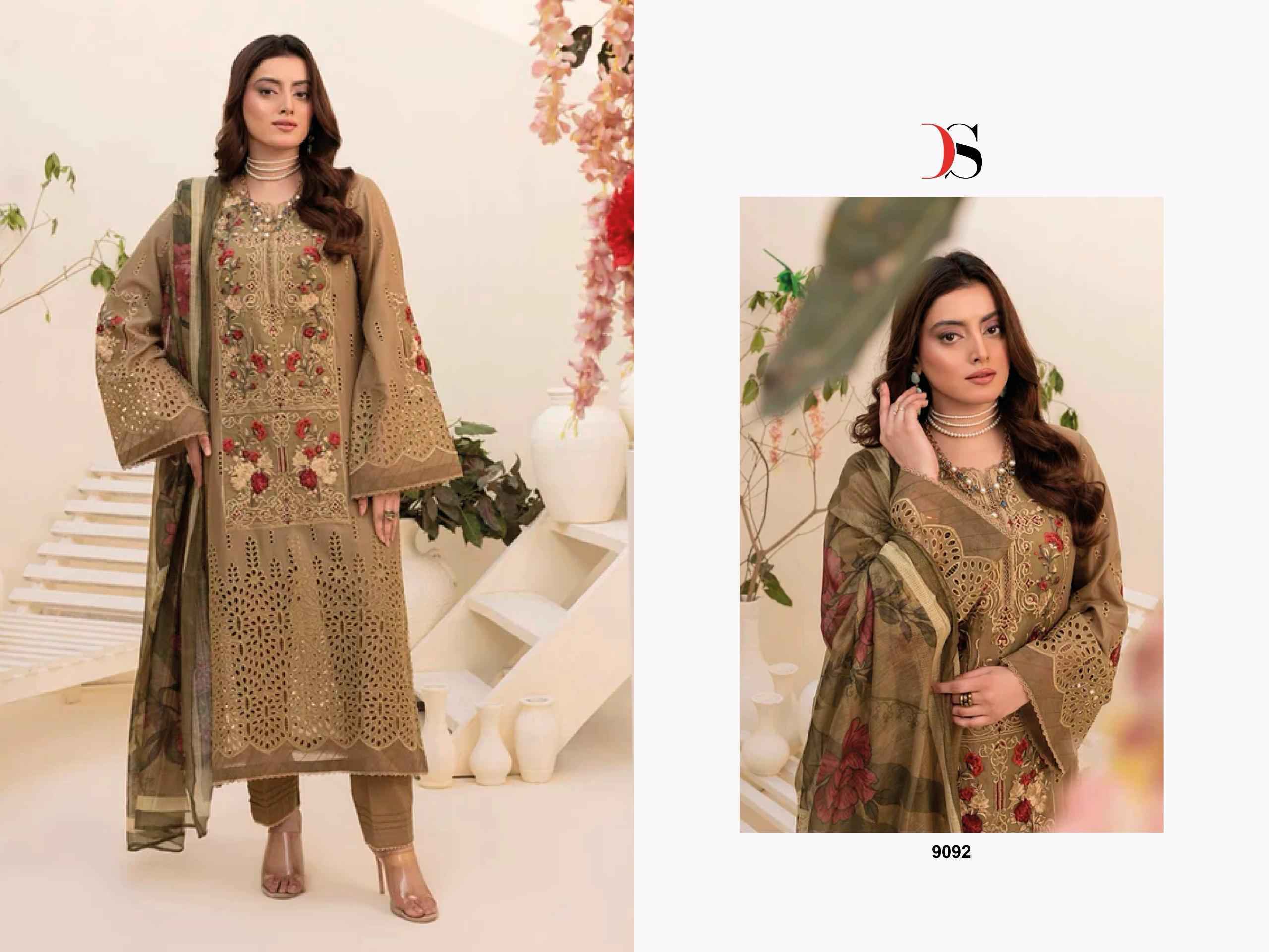 Deepsy Adanslibas Zaria Vol 25 Nx Cotton Dress Material 4 pcs Catalogue