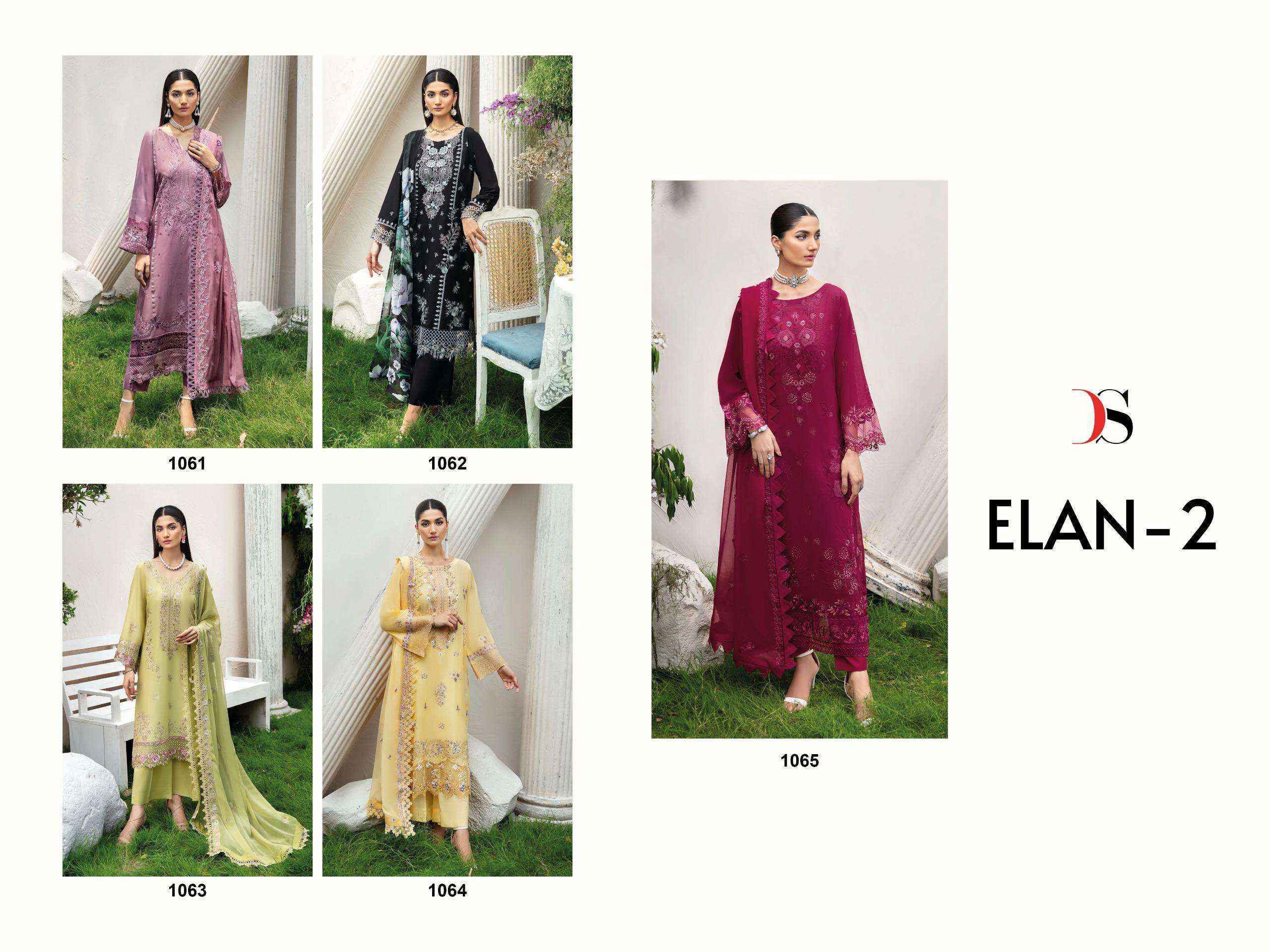 Deepsy Elan-2 Cotton Dress Material (5 pcs Catalogue)