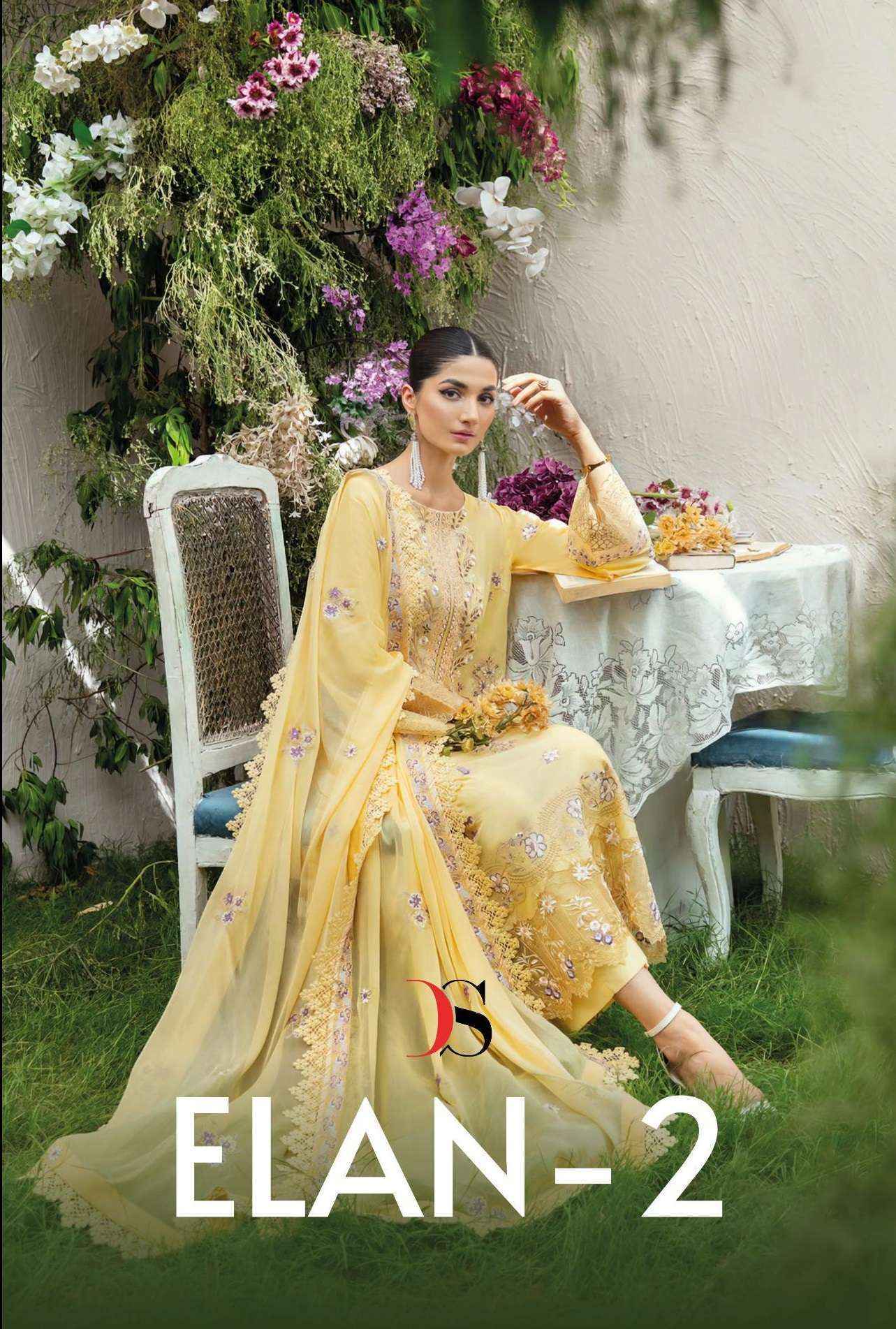 Deepsy Elan-2 Cotton Dress Material (5 pcs Catalogue)