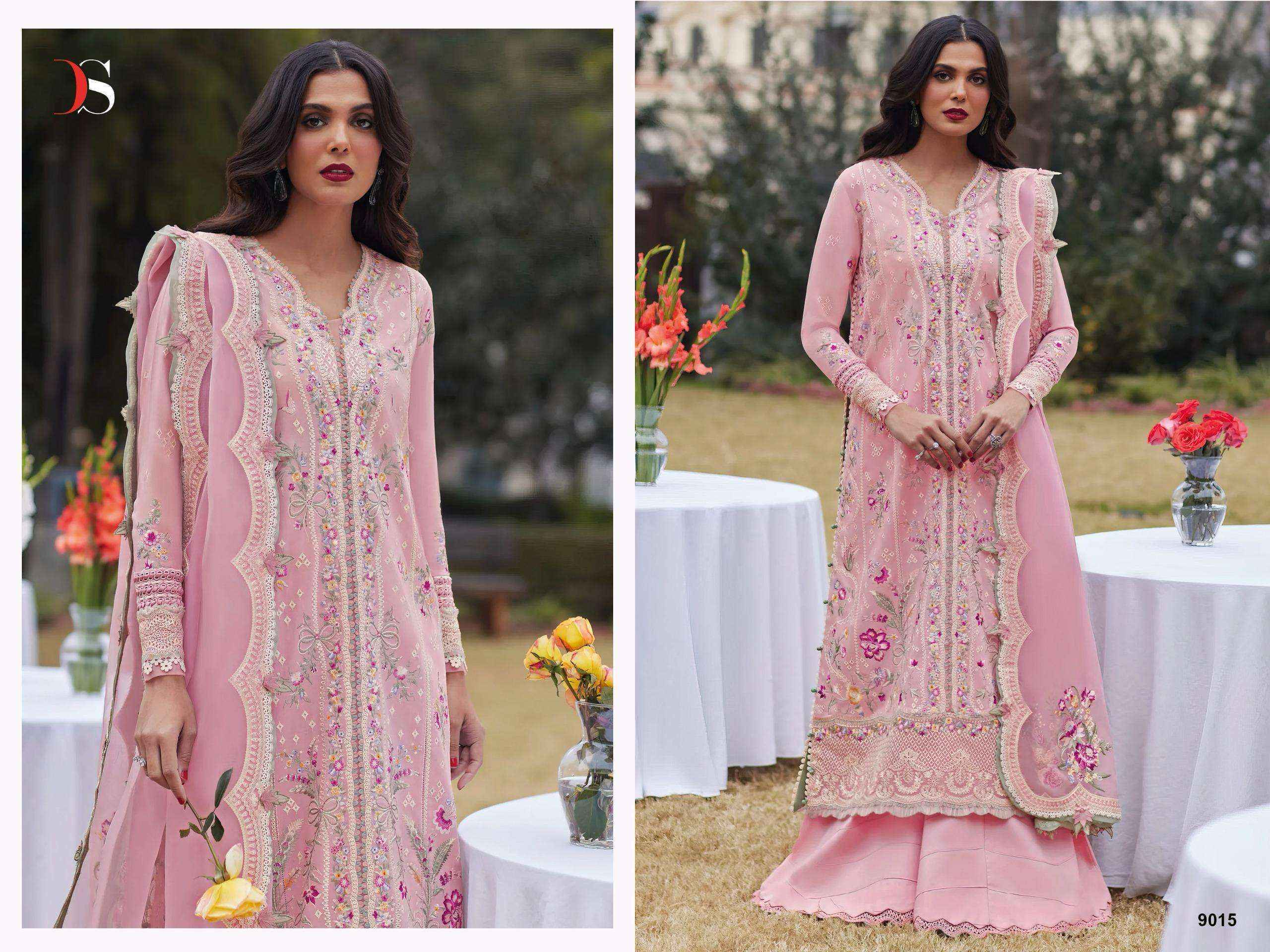 Deepsy Elan Lawn 25 NX Cotton Dress Material 5 pcs Catalogue
