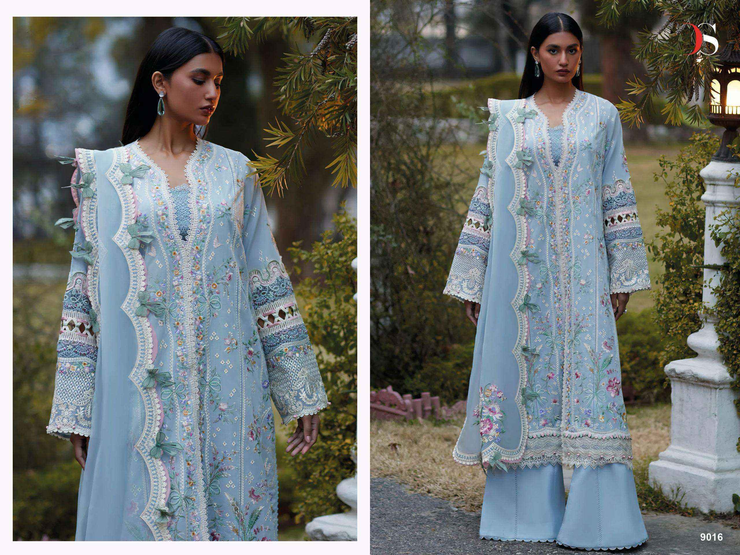 Deepsy Elan Lawn 25 NX Cotton Dress Material 5 pcs Catalogue