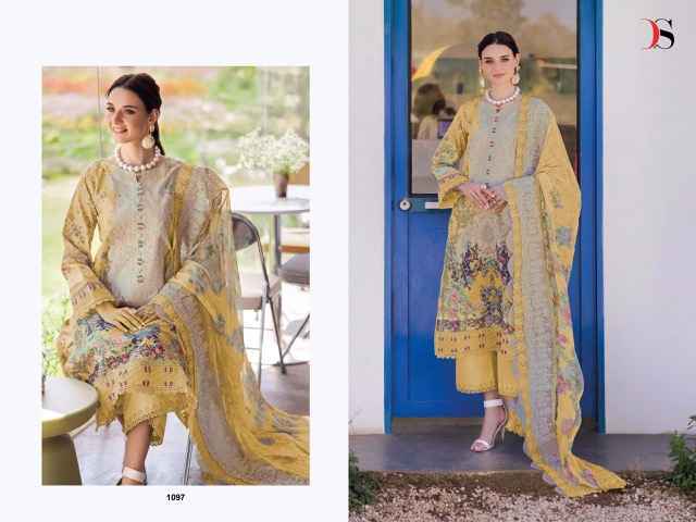 Deepsy Jade Needle Wonder 2025 Cotton Dress Material 8 pcs Catalogue