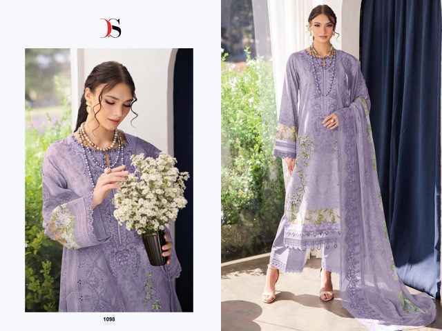 Deepsy Jade Needle Wonder 2025 Cotton Dress Material 8 pcs Catalogue