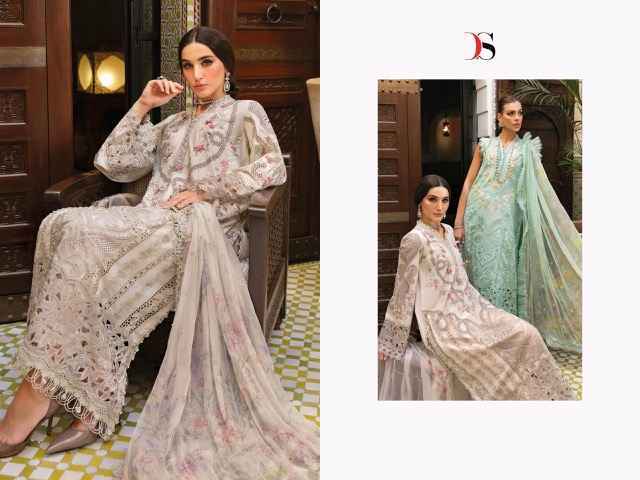Deepsy Maria B Voyage Lawn-25 Cotton Dress Material (6 pcs Catalogue)