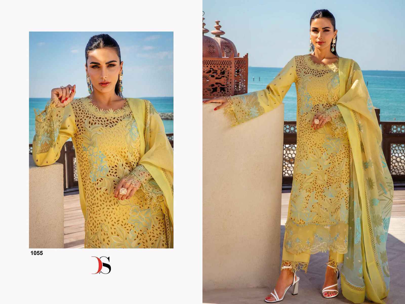 Deepsy Qalamkar Vol 2 Cotton Dress Material 6 pcs Catalogue