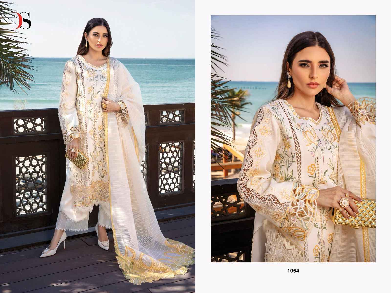 Deepsy Qalamkar Vol 2 Cotton Dress Material 6 pcs Catalogue