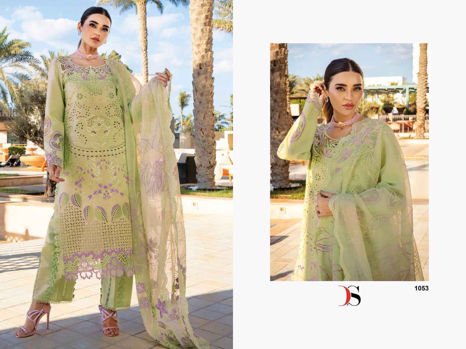 Deepsy Qalamkar Vol 2 Cotton Dress Material 6 pcs Catalogue