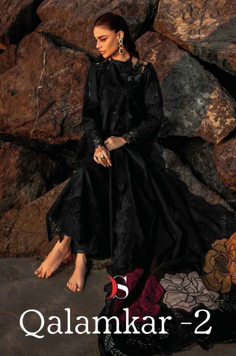Deepsy Qalamkar Vol 2 Cotton Dress Material 6 pcs Catalogue