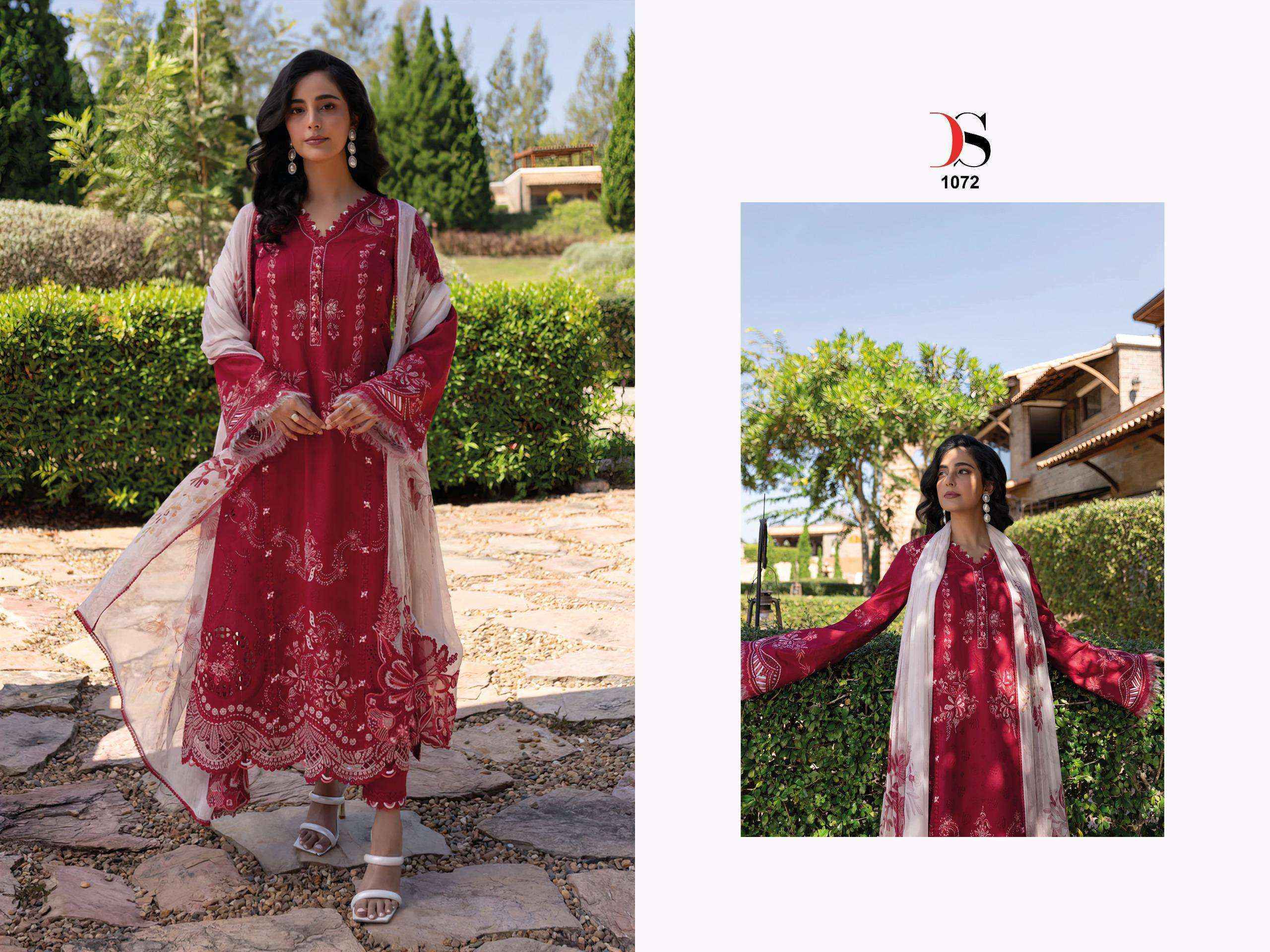 Deepsy Rangrasiya Premium Lawn 25 Vol-2 Cotton Dress Material (6 pcs Catalogue)