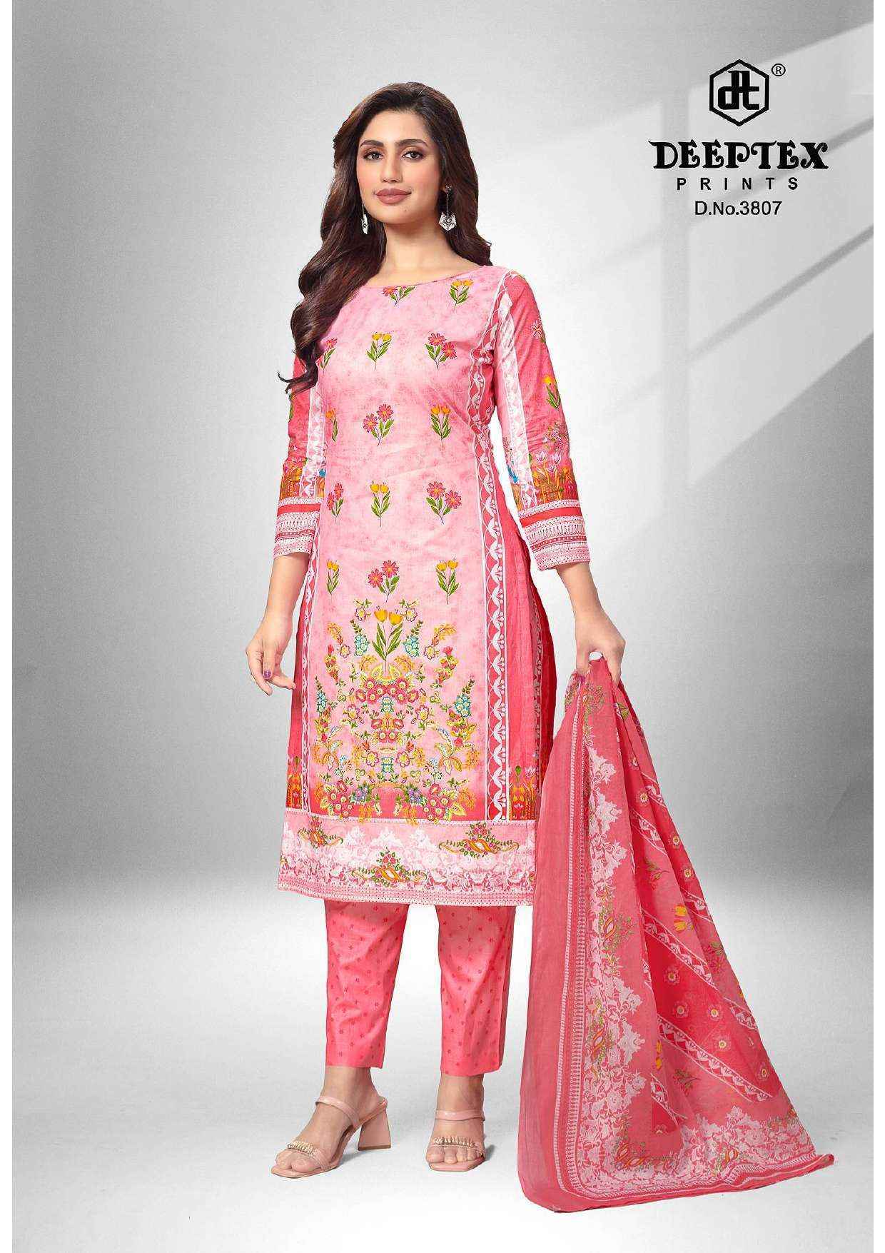 Deeptex Chief Guest Vol 38 Cotton Dress Material 15 pcs Catalogue