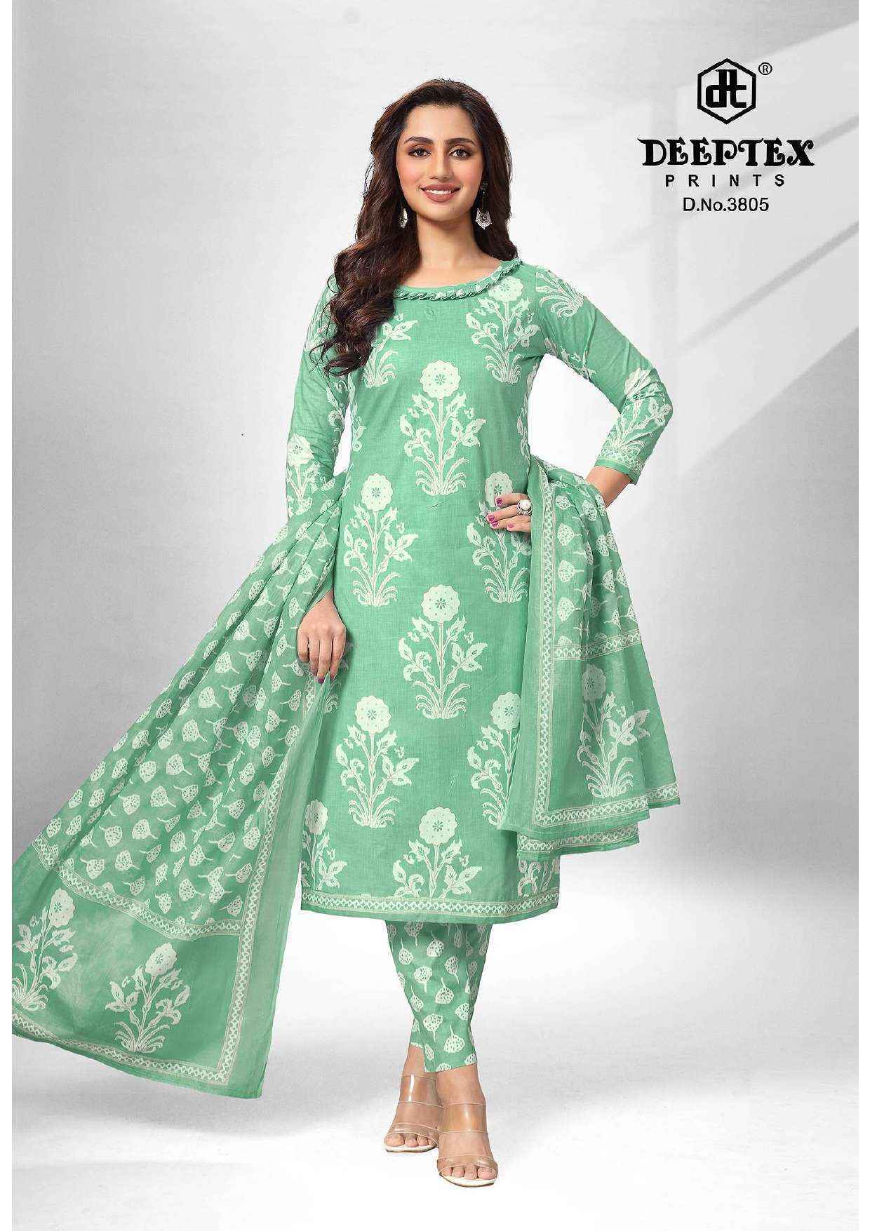 Deeptex Chief Guest Vol 38 Cotton Dress Material 15 pcs Catalogue
