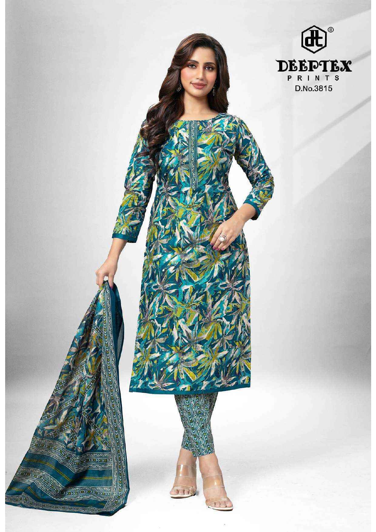 Deeptex Chief Guest Vol 38 Cotton Dress Material 15 pcs Catalogue