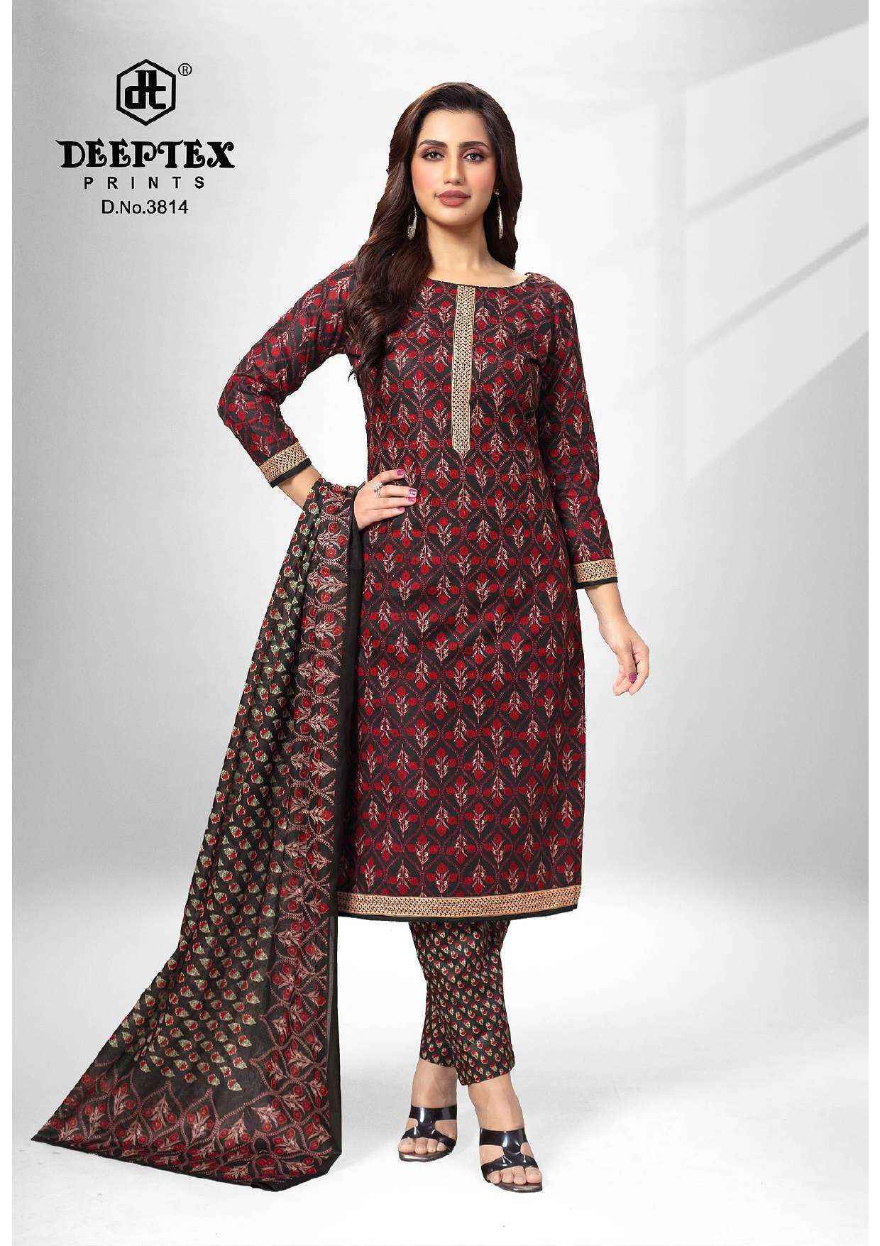 Deeptex Chief Guest Vol 38 Cotton Dress Material 15 pcs Catalogue