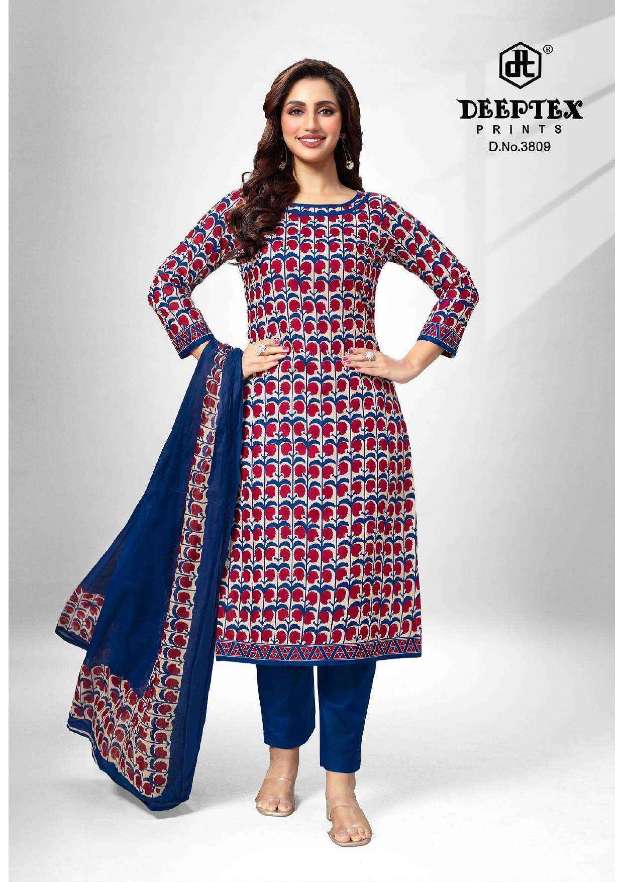 Deeptex Chief Guest Vol 38 Cotton Dress Material 15 pcs Catalogue