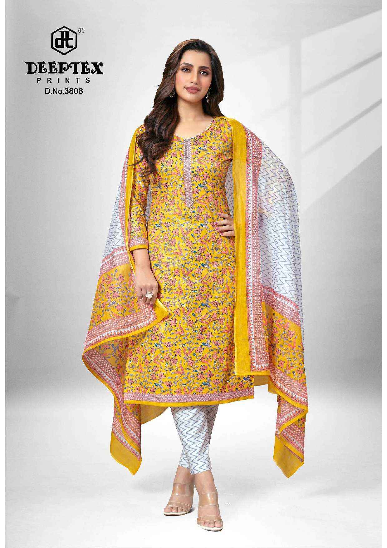 Deeptex Chief Guest Vol 38 Cotton Dress Material 15 pcs Catalogue