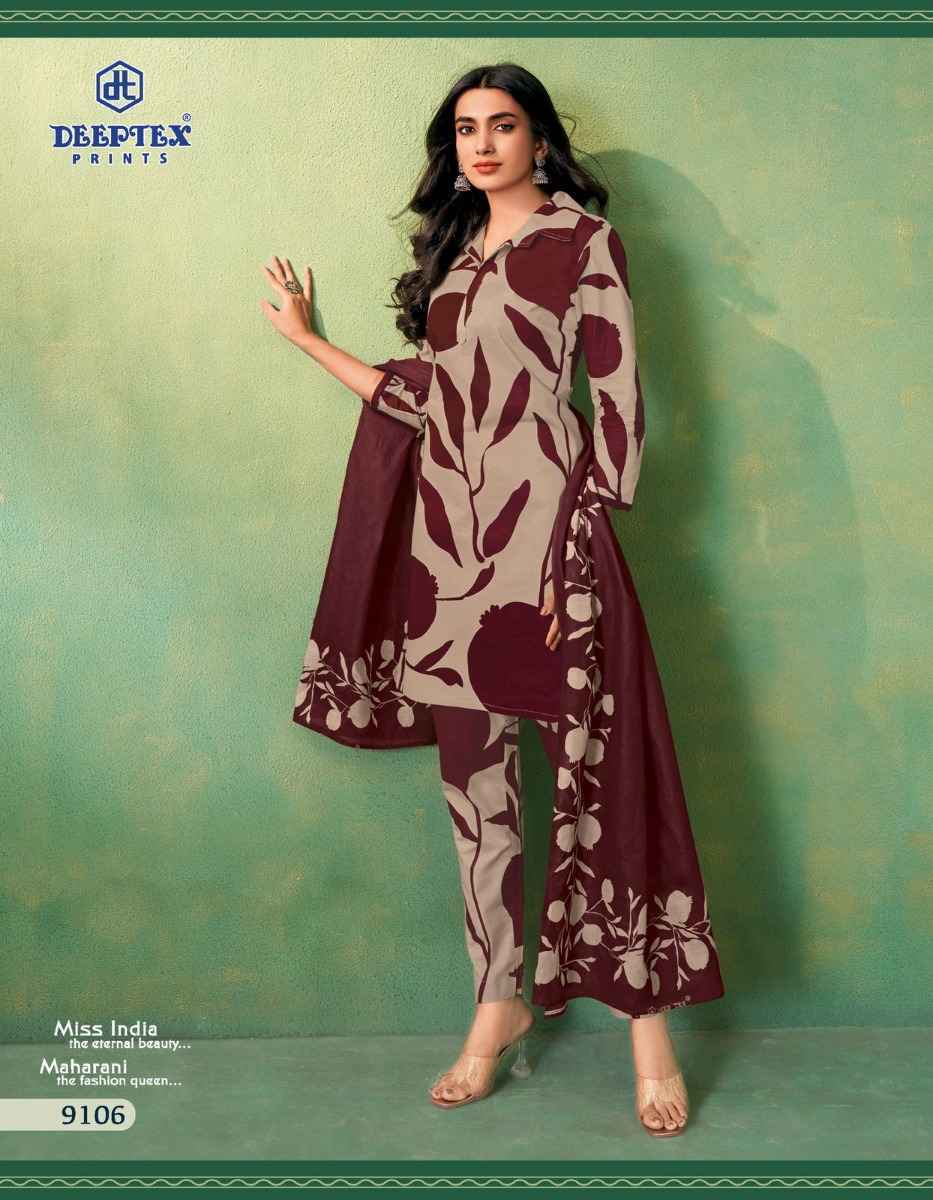 Deeptex Miss India Vol 91 Cotton Dress Material 16 pcs Catalogue