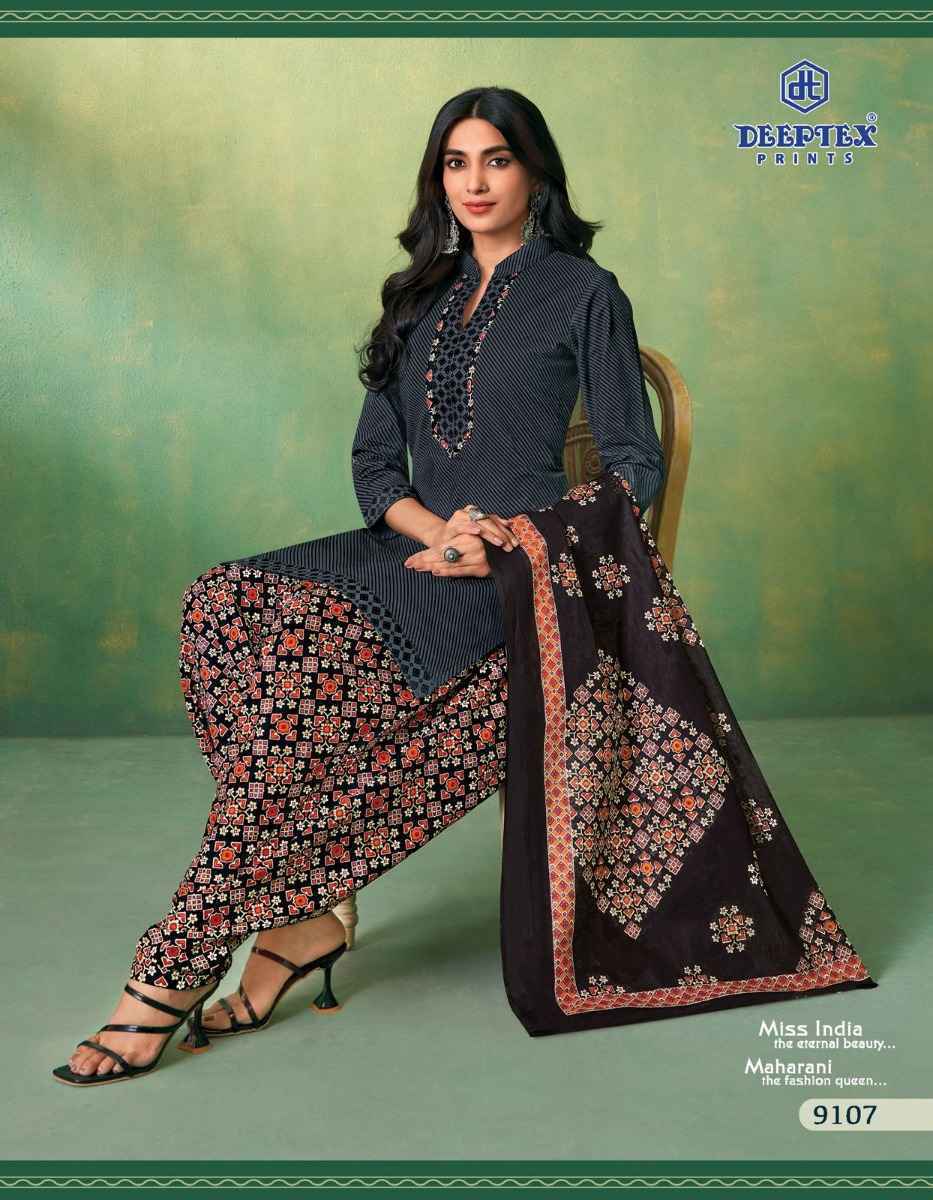 Deeptex Miss India Vol 91 Cotton Dress Material 16 pcs Catalogue