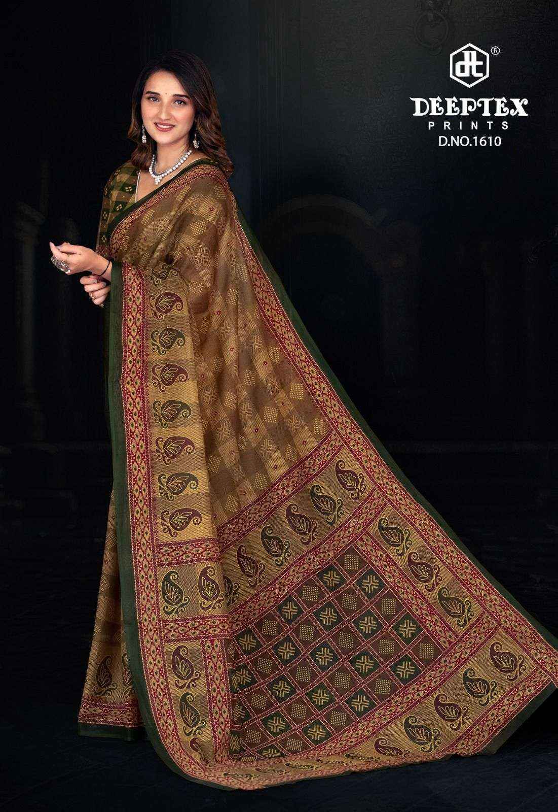 Deeptex Prime Time Vol-16 Cotton Saree (10 pcs Catalogue)
