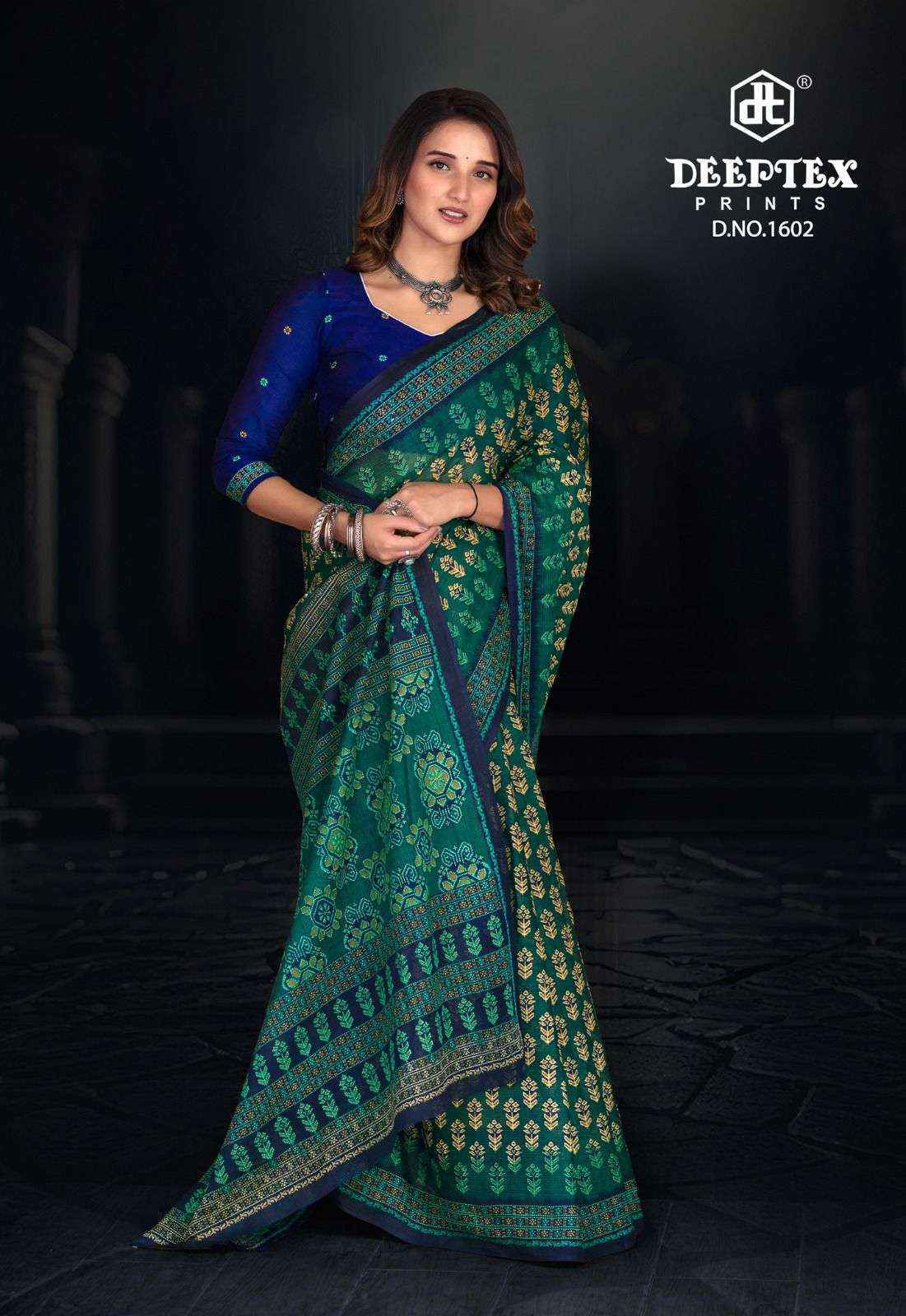 Deeptex Prime Time Vol-16 Cotton Saree (10 pcs Catalogue)