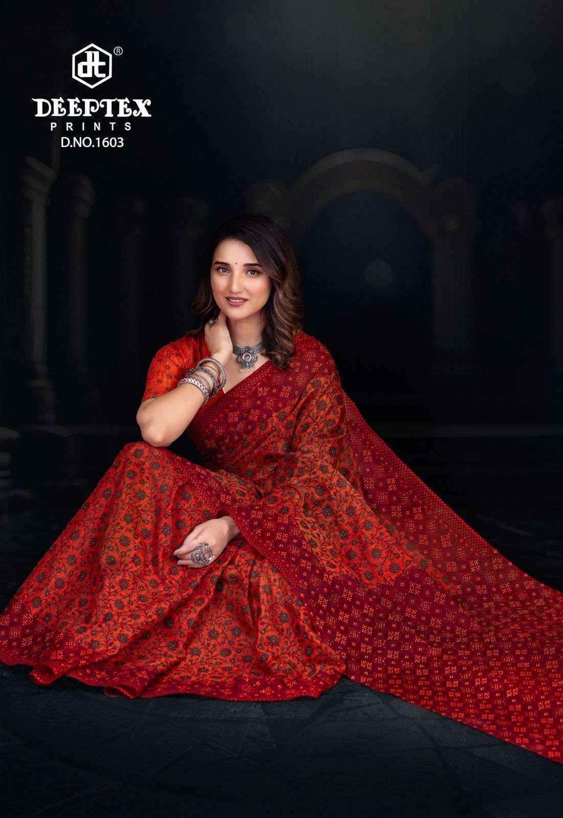 Deeptex Prime Time Vol-16 Cotton Saree (10 pcs Catalogue)