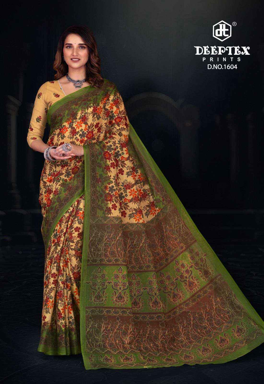 Deeptex Prime Time Vol-16 Cotton Saree (10 pcs Catalogue)