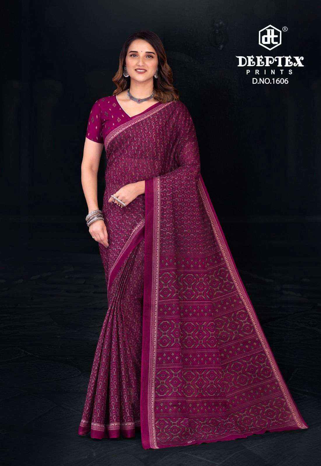 Deeptex Prime Time Vol-16 Cotton Saree (10 pcs Catalogue)