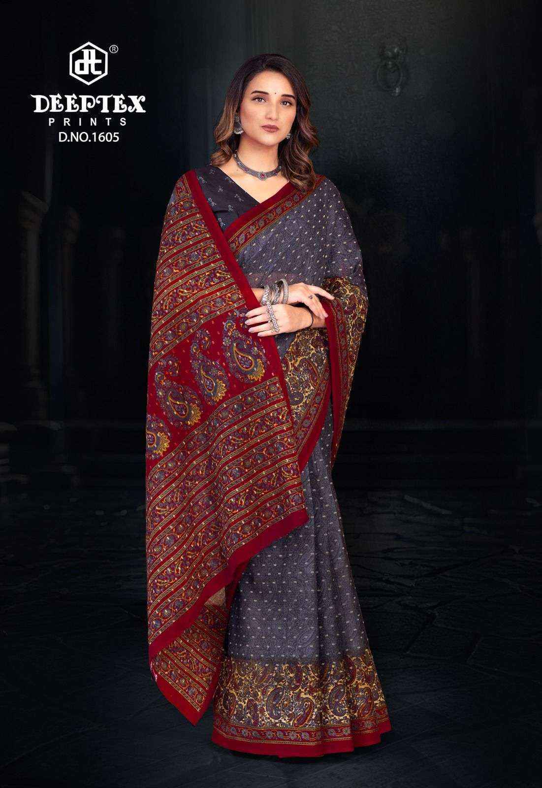 Deeptex Prime Time Vol-16 Cotton Saree (10 pcs Catalogue)