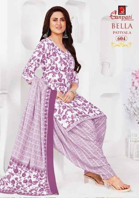 Ganpati Bella Patiyala Vol 6 Readymade Cotton Dress 15 pcs Catalogue