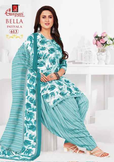 Ganpati Bella Patiyala Vol 6 Readymade Cotton Dress 15 pcs Catalogue