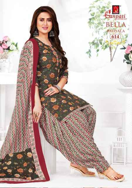 Ganpati Bella Patiyala Vol 6 Readymade Cotton Dress 15 pcs Catalogue