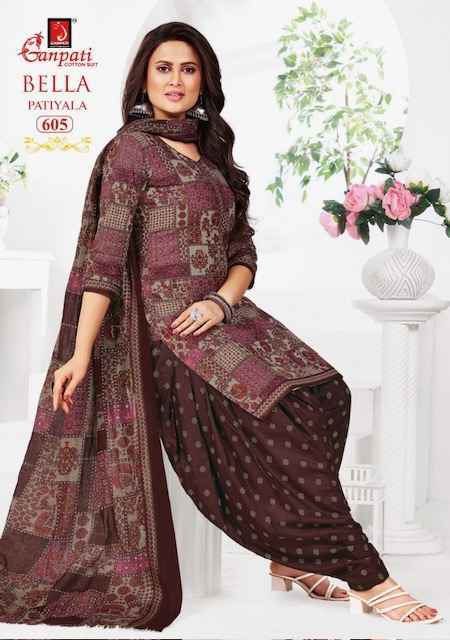 Ganpati Bella Patiyala Vol 6 Readymade Cotton Dress 15 pcs Catalogue