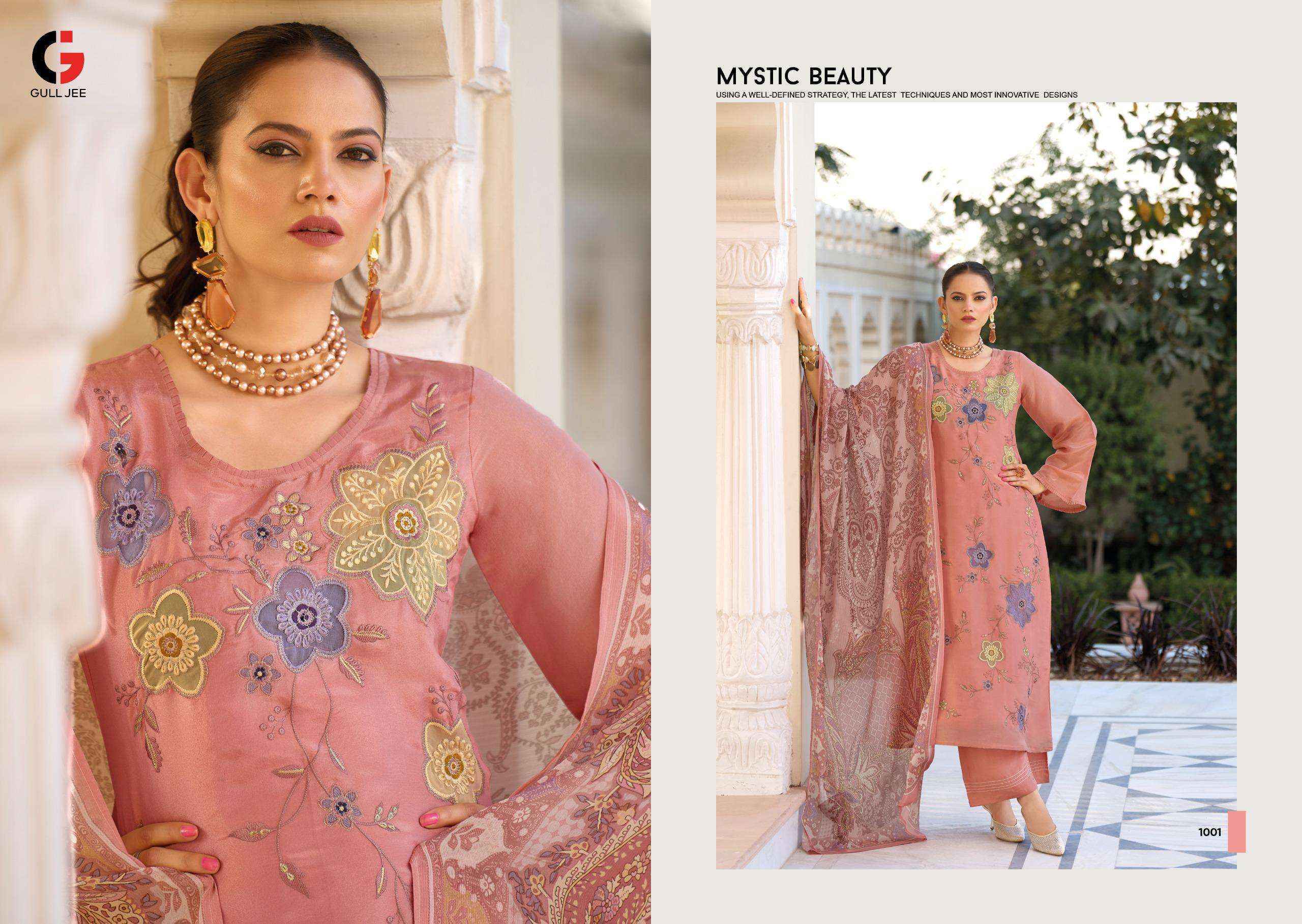 Gull Jee Ikshita Viscouse Dress Material (4 pcs Catalogue)